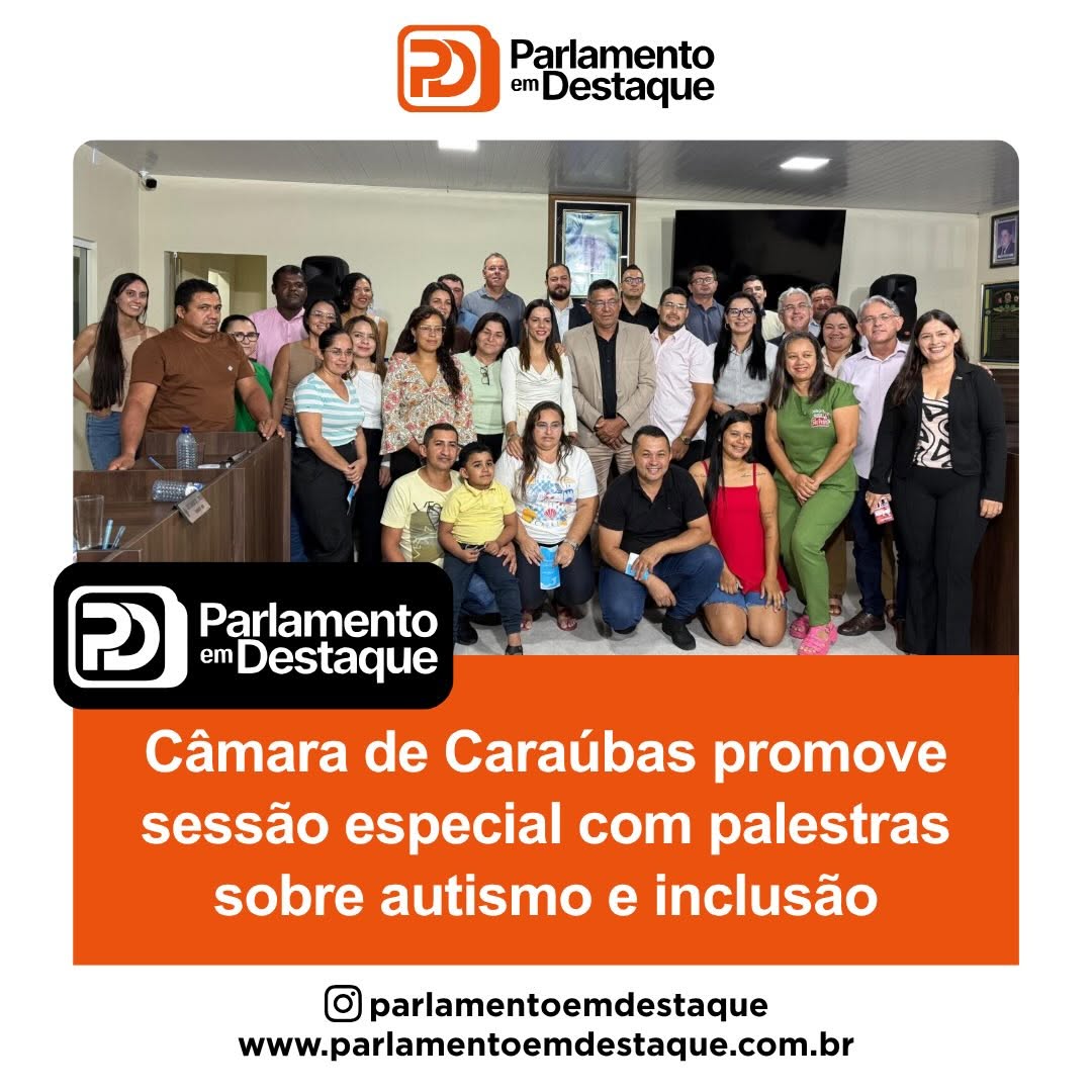 A Câmara Municipal de Caraúbas, realizou na noite da última terça-feira (07) um momento...