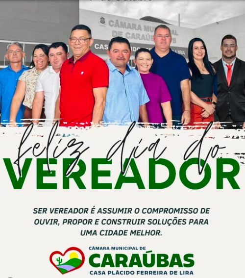 01 de Outubro – Dia do Vereador